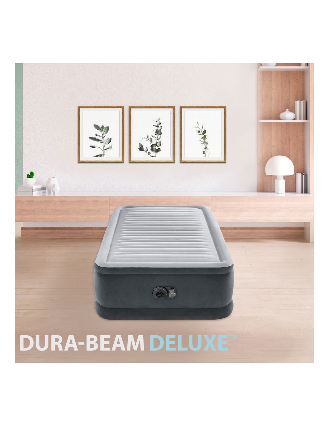 Intex 64412 Comfort-Plush Elevated Colchón Hinchable, con Tecnología  Fiber-Tech, de la Línea Dura-Beam Deluxe : : Hogar y cocina